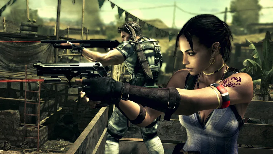 Resident Evil 5 & 6 gameplay 2